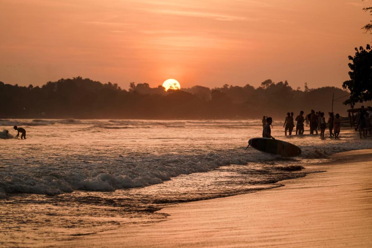 Lucky'S Surf Camp Bed & Breakfast Weligama Exterior photo